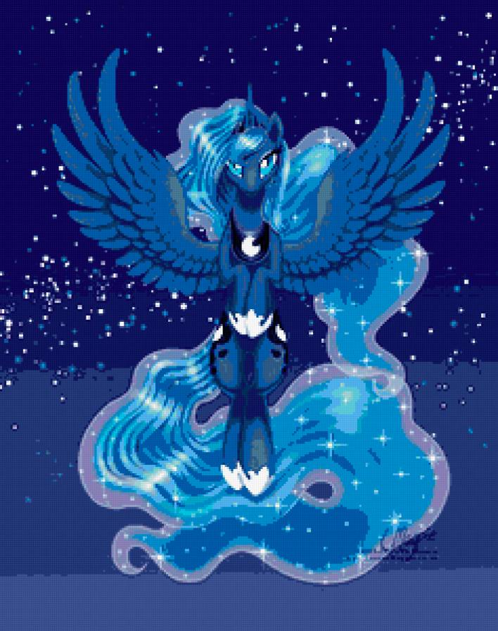 принцесса Луна - мой маленький пони - предпросмотр