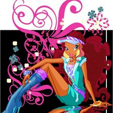 Схема вышивки «Лейла»