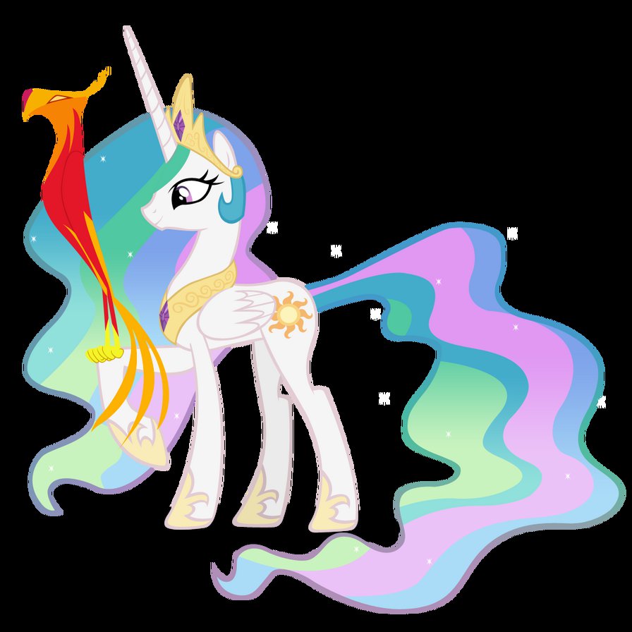 принцесса Селестия - мой маленький пони - оригинал