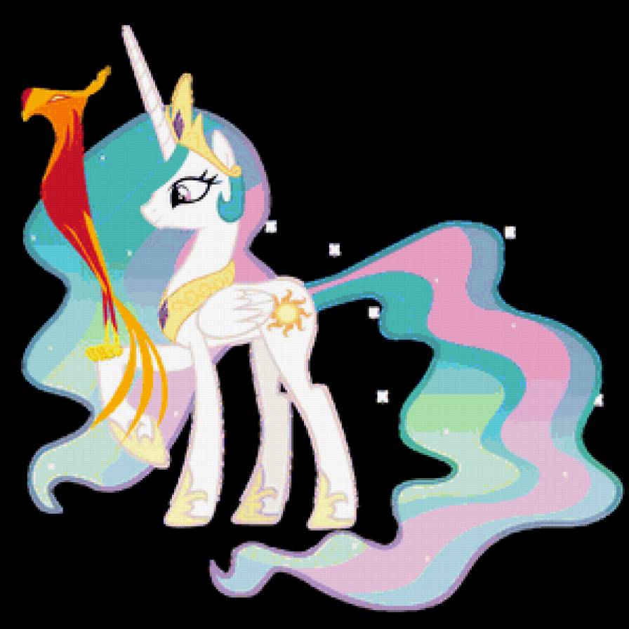 принцесса Селестия - мой маленький пони - предпросмотр