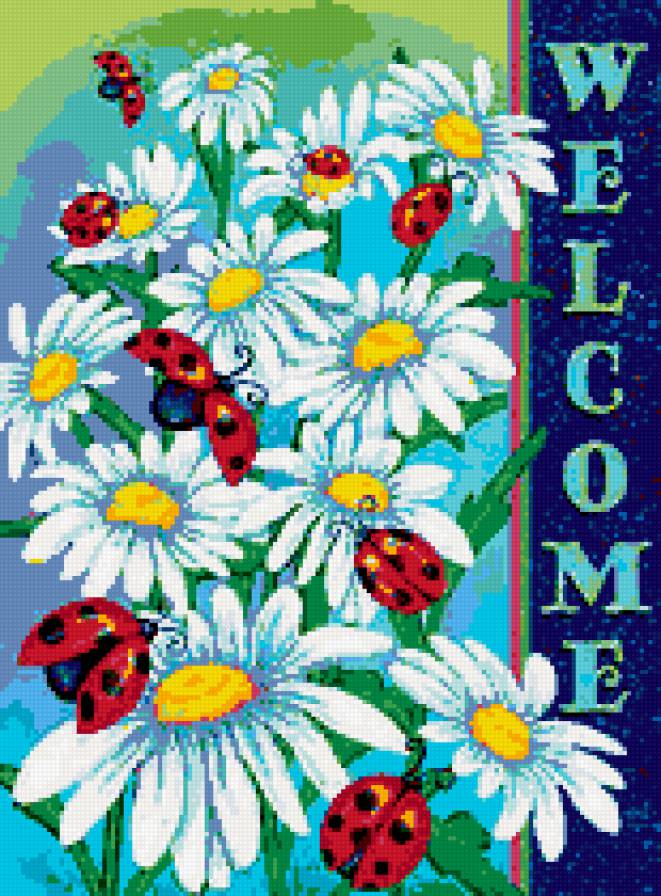 welcome - для прихожей, добро пожаловать, welcome - предпросмотр