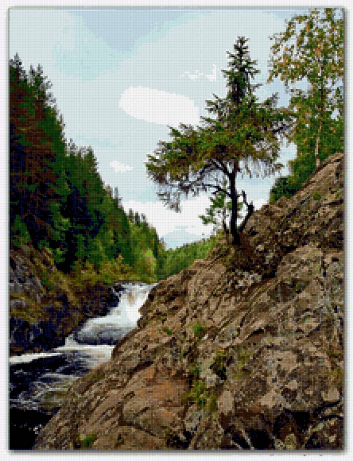 серия "природа" - природа.речка.пейзаж - предпросмотр