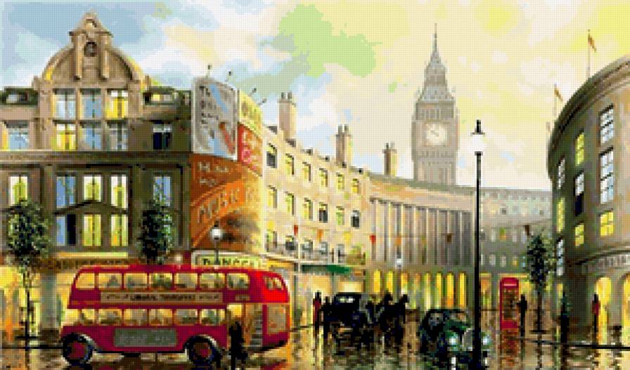 городской пейзаж - предпросмотр