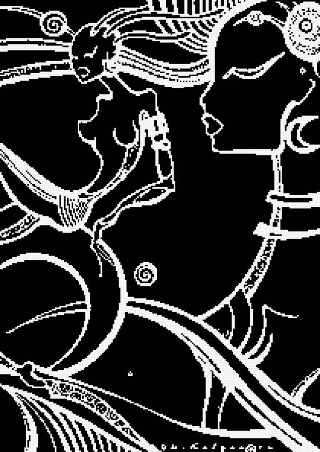 Plastic Art - графика, монохром - предпросмотр