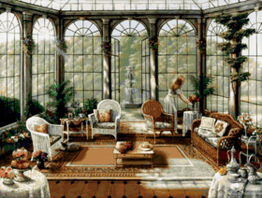 худ.джон патрик о"брайен - интерьер - предпросмотр