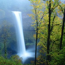 Схема вышивки «водопад»