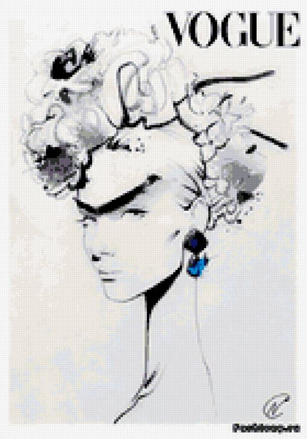 Девушка - девушка, монохром - предпросмотр