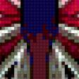 Предпросмотр схемы вышивки «бабочка» (№384078)