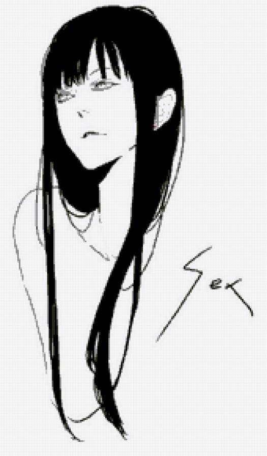 Анимэ девушка - анимэ, девушка - предпросмотр