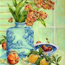 Схема вышивки «натюрморт»