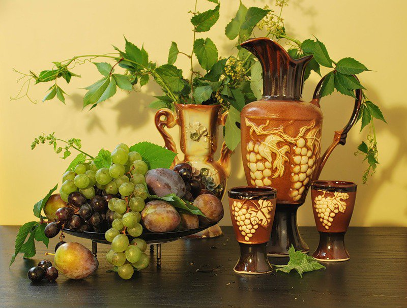 Натюрморт. - фрукты., натюрморт - оригинал