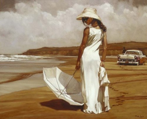 девушка - машина, образ, женщина, девушка, зонт, она - оригинал