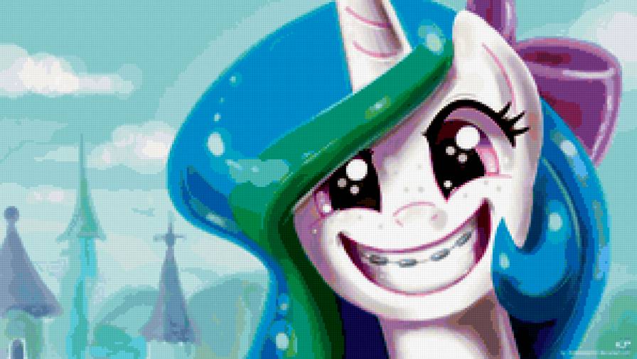 принцесса Селестия - мой маленький пони - предпросмотр