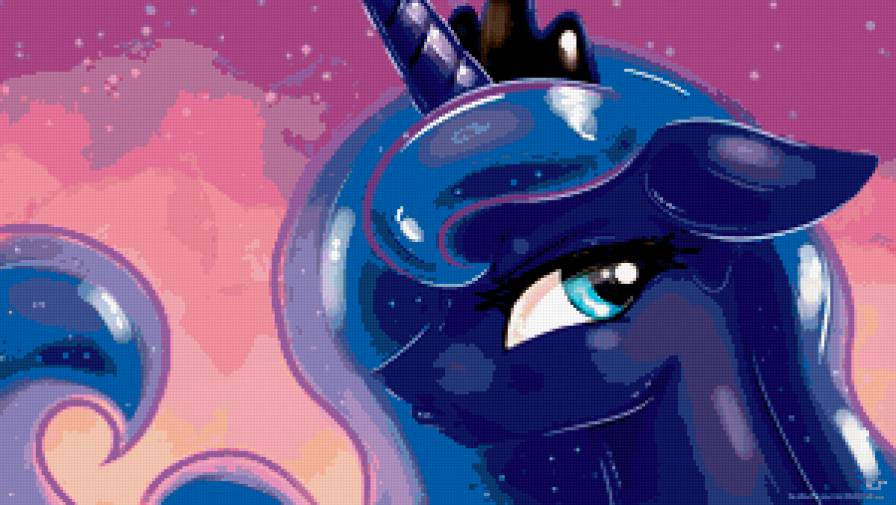 Луна - мой маленький пони - предпросмотр