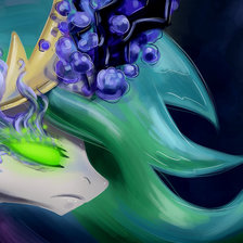 Схема вышивки «тёмное заклинание Селестии»