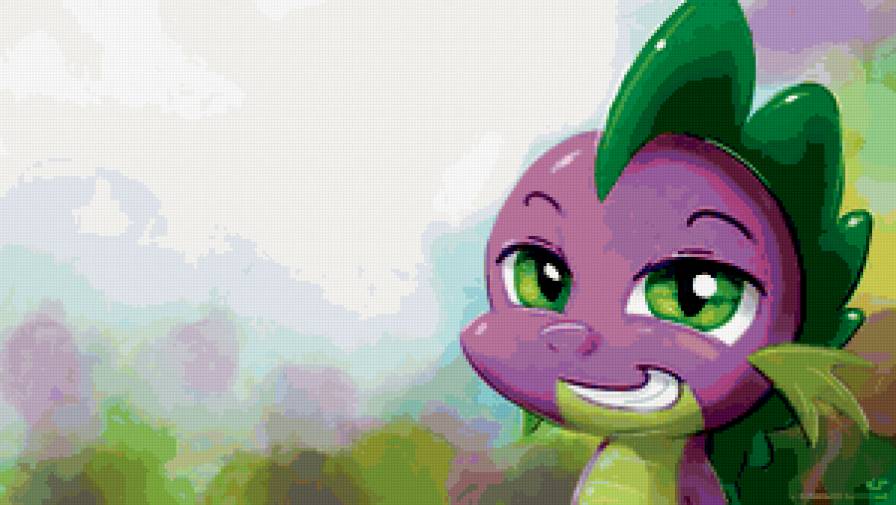 крутой Спайки - мой маленький пони - предпросмотр