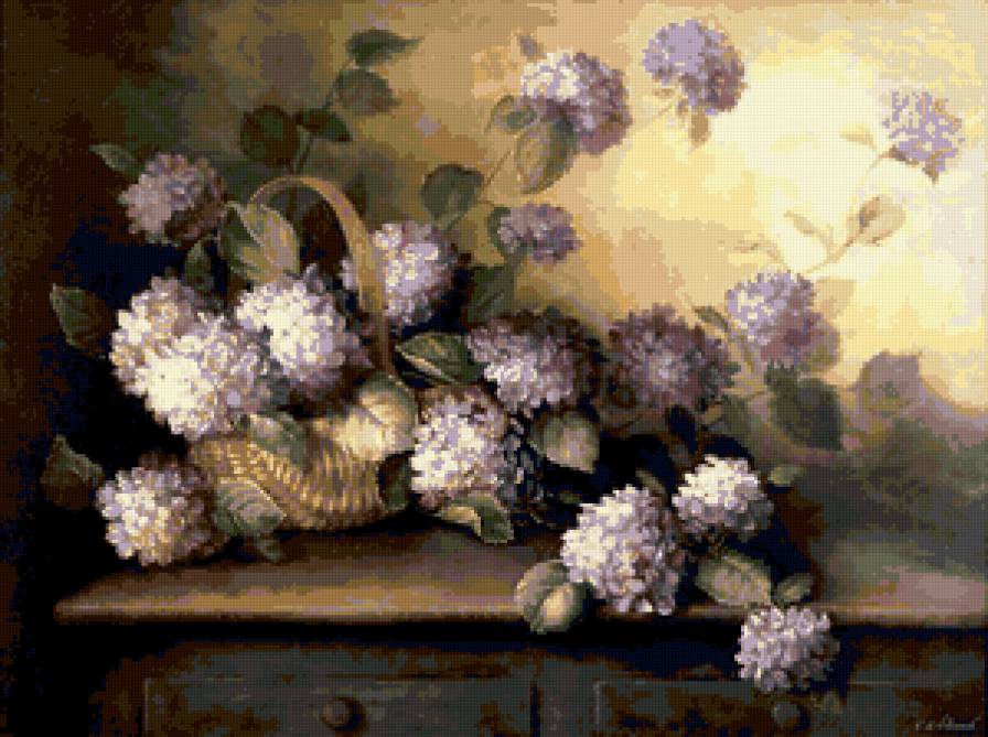 Натюрморт - натюрморт, цветы - предпросмотр