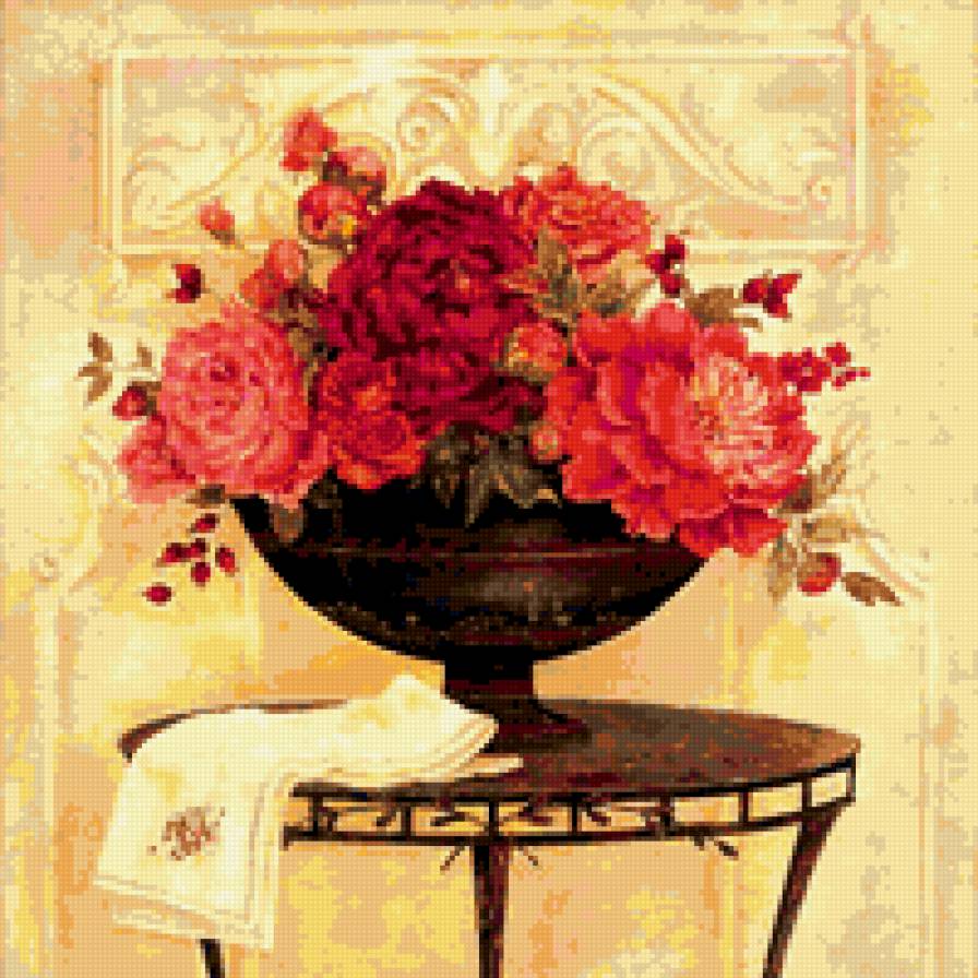 Розы - цветы, натюрморт - предпросмотр