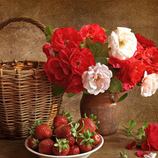 Схема вышивки «цветы»