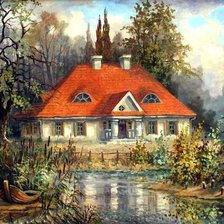 домик в лесу