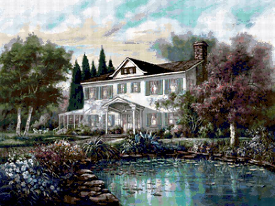 дом у пруда - предпросмотр