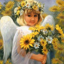 Схема вышивки «Ангелочки»