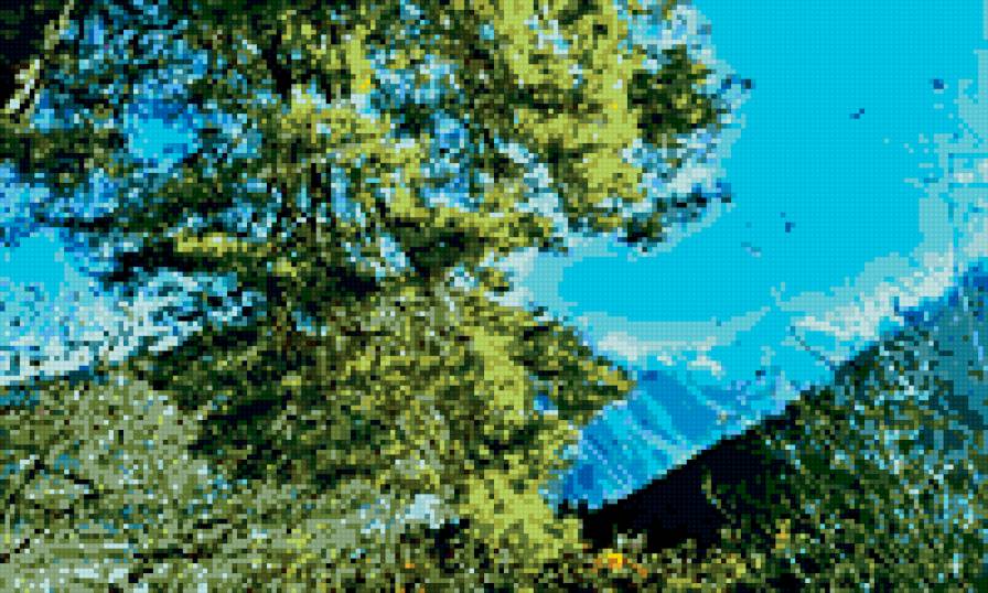 Домбай - горы, природа, пейзаж - предпросмотр