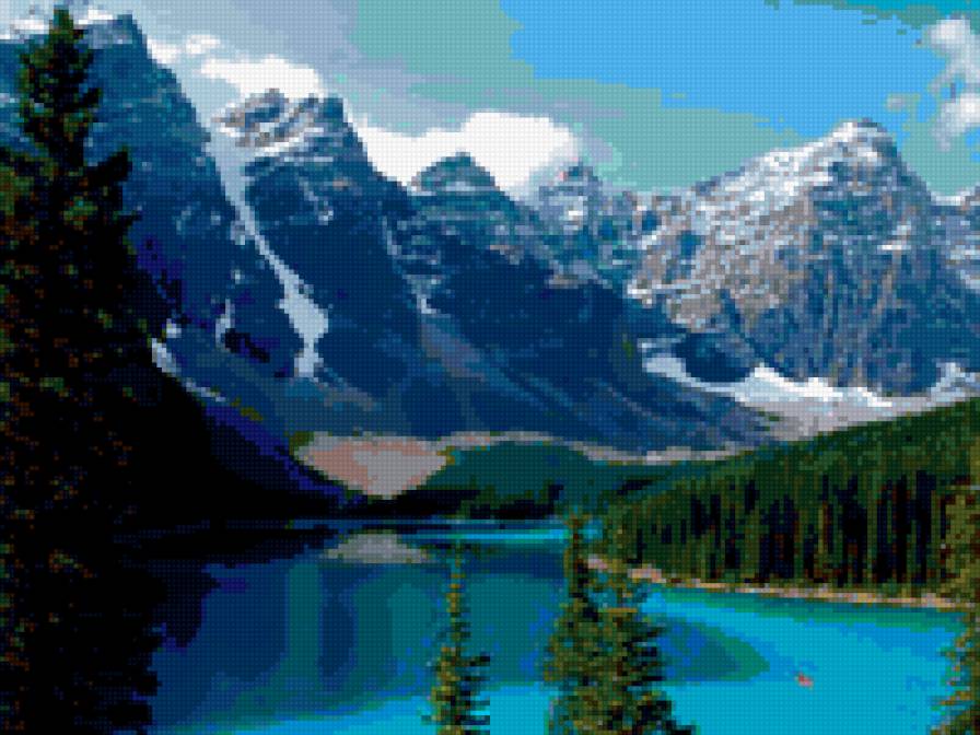 Домбай - вода, природа, пейзаж, горы - предпросмотр