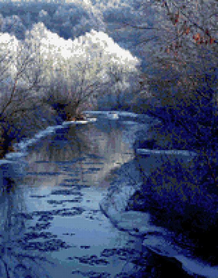 зимушка - пейзаж, времена года, природа - предпросмотр