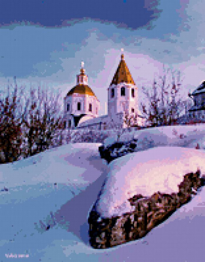 зима - природа, пейзаж, времена года - предпросмотр