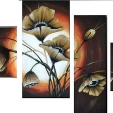 Схема вышивки «триптых»