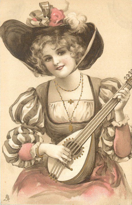 Дама - дама - оригинал