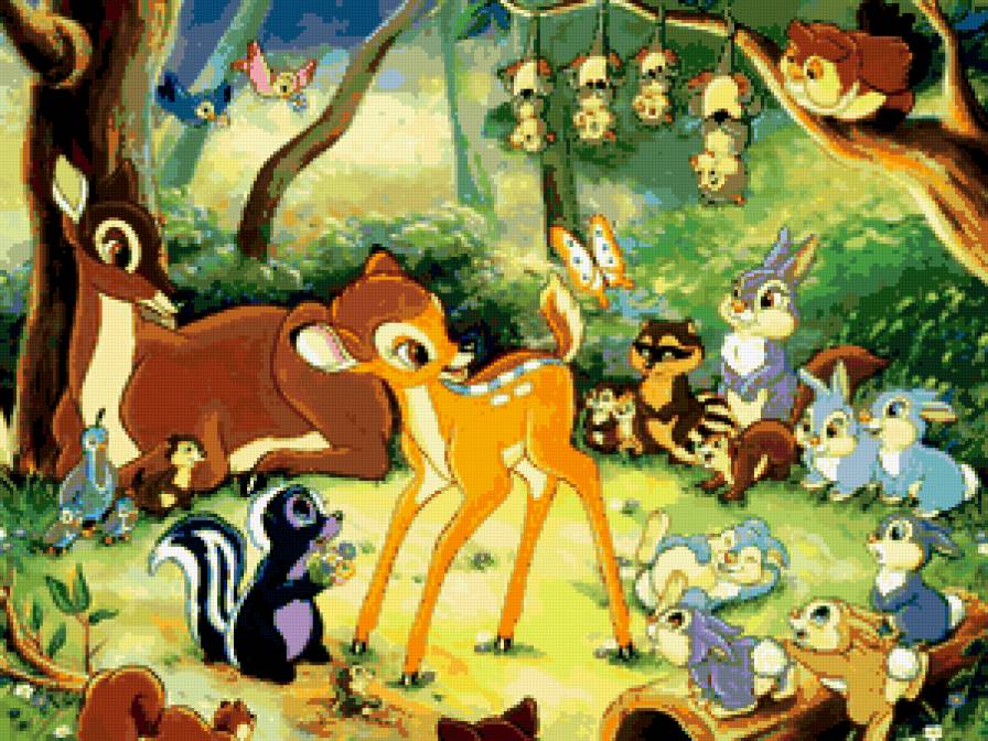 бамби - детям, бамби - предпросмотр