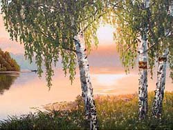 Березы - оригинал