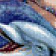 Предпросмотр схемы вышивки «дельфин» (№387328)