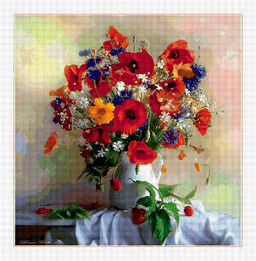 Маки - цветы - предпросмотр