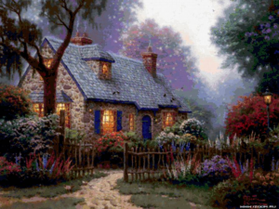 сказочный домик - предпросмотр