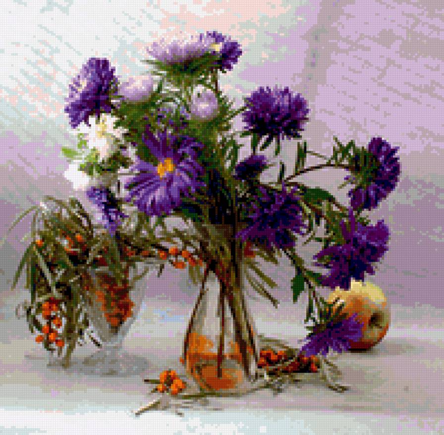 Астры - предпросмотр