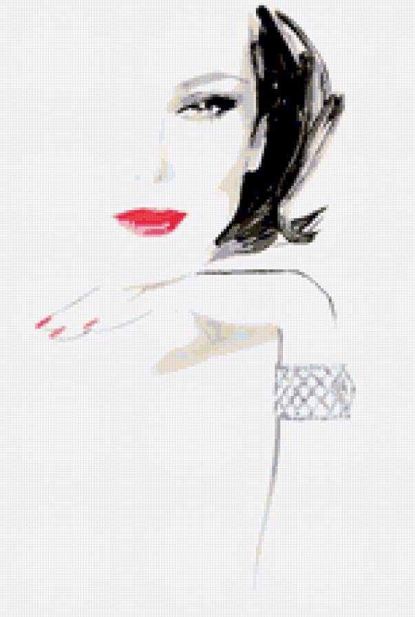 рисунок - женщина - предпросмотр