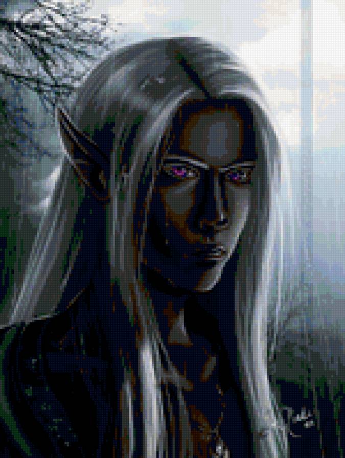 Дзирт - дроу, темные эльфы - предпросмотр