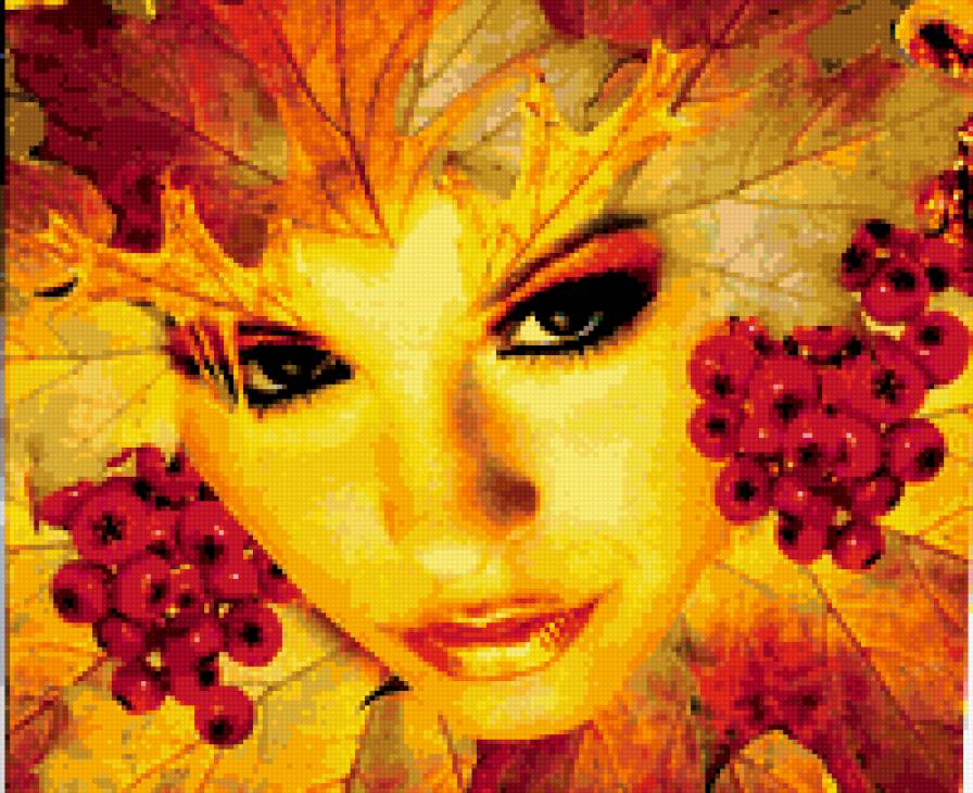 дриада - природа, сказка, осень - предпросмотр