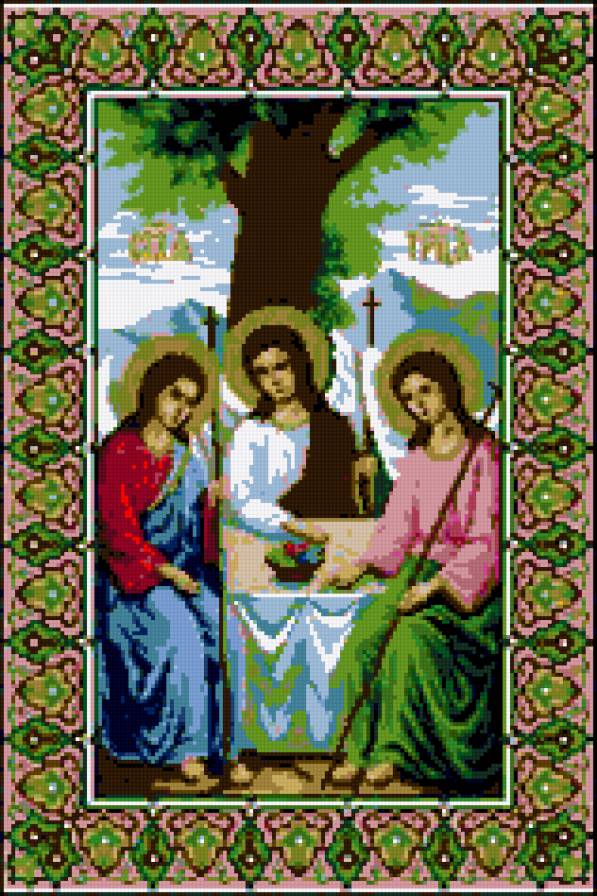 троица - иконы - предпросмотр