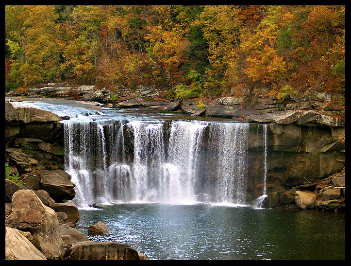 №389281 - водопады, природа, водопад, пейзаж - оригинал