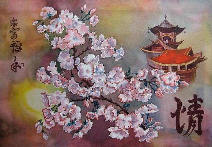 Японские мотивы - япония - оригинал