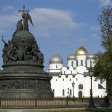 Схема вышивки «Софийский собор, Великий Новгород»