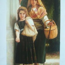 Схема вышивки «Нищенки»