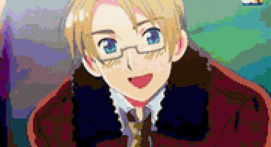 Америка - аниме, хеталия - предпросмотр