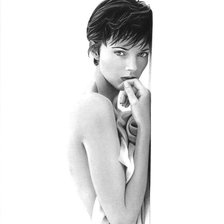 Схема вышивки «образ женщины»