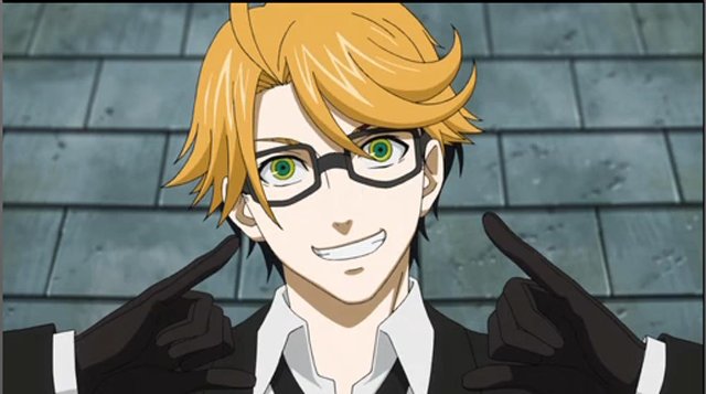 Рональд Нокс - темный дворецкий, аниме - оригинал