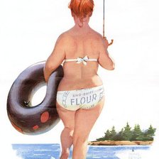 Схема вышивки «Пляж»